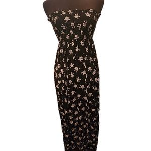 Skull and cross bones tube top dress